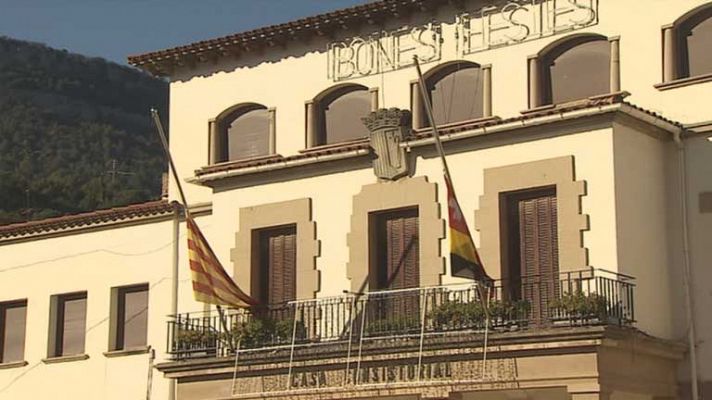 Telediario 1 - Tres días de luto en Aiguafreda