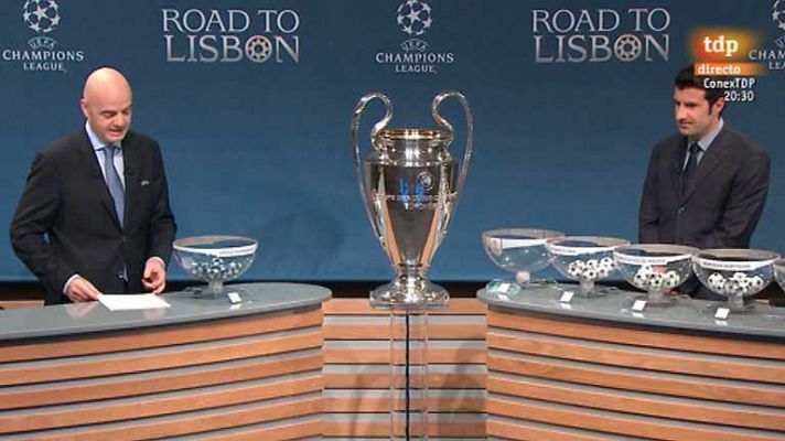 Sorteo 2ª Fase Champions League