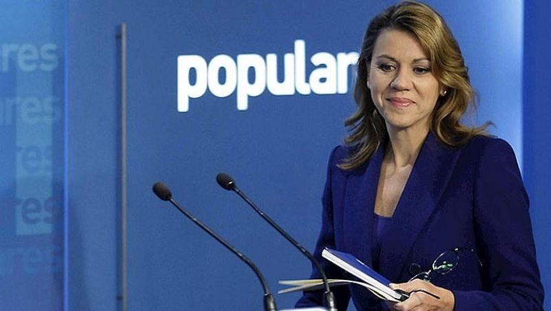 Declaraciones de Mª Dolores de Cospedal sobre el debate soberanista de Cataluña