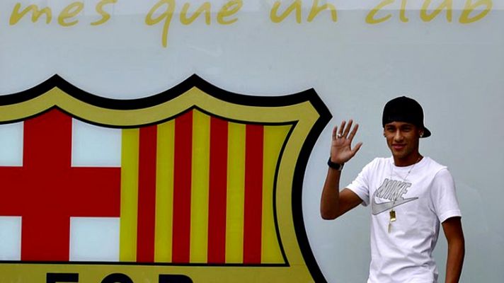 Telediario 1 - El fiscal pide el contrato de Neymar para decidir si investiga a Sandro Rosell