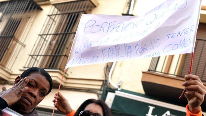 Telediario 1 - Familia fallecida en Sevilla
