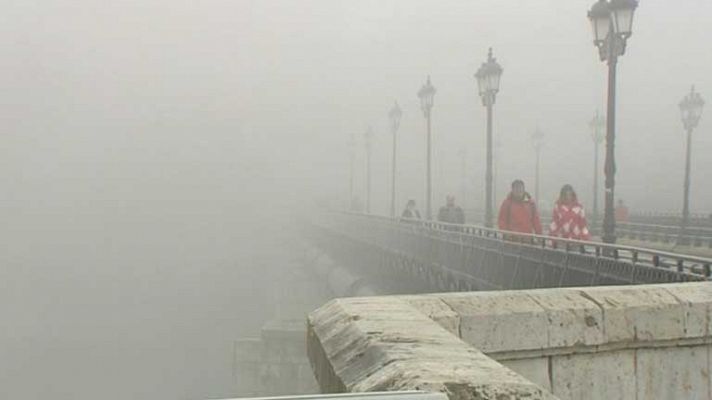 Bancos de niebla en el interior