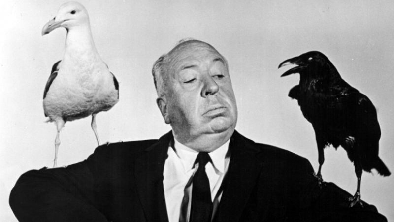 Presentación de 'Los pájaros' por Alfred Hitchcock