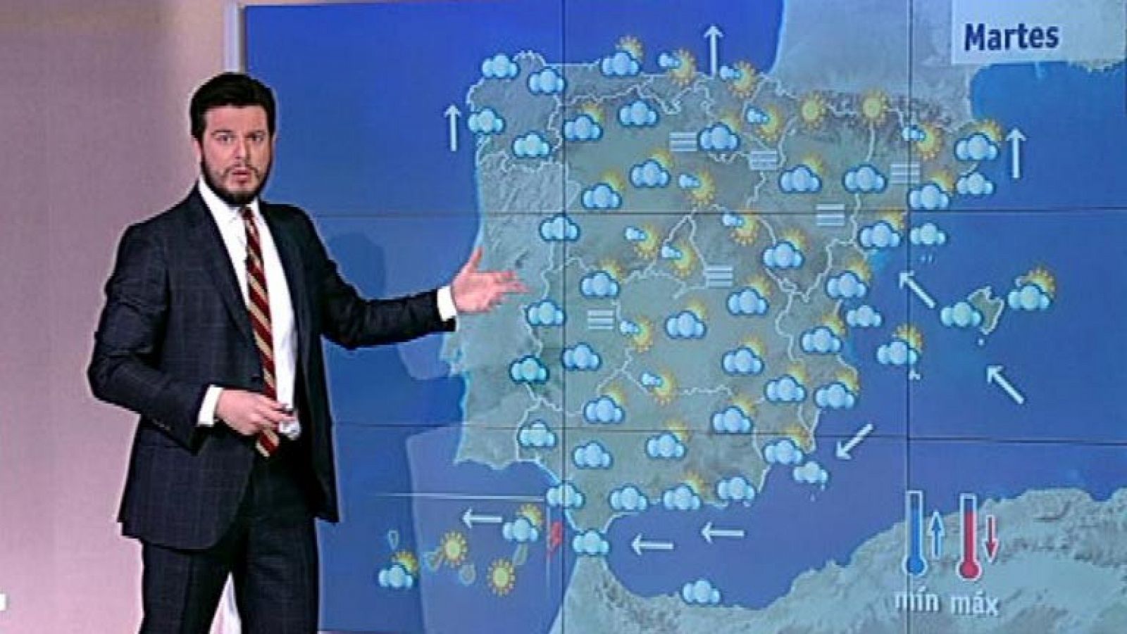 El tiempo: Nubes en todo el país, lluvias en el oeste y nieblas en el Valle del Ebro | RTVE Play