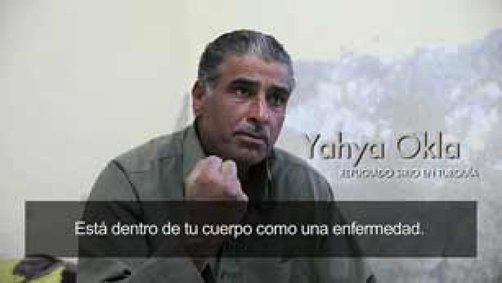 La organización humanitaria Médicos Sin Fronteras recoge el testimonio de Yahya, un refugiado sirio que se encuentra en un campo de desplazados en Siria a finales de abril de 2013. Allí vivía en una tienda junto a su familia.