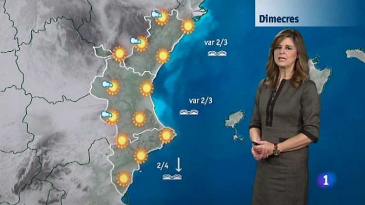 L'informatiu - Comunitat Valenciana - El tiempo en la Comunidad Valenciana - 173/12/13