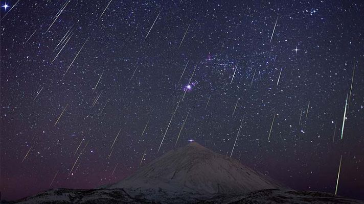 Gemínidas desde el Teide