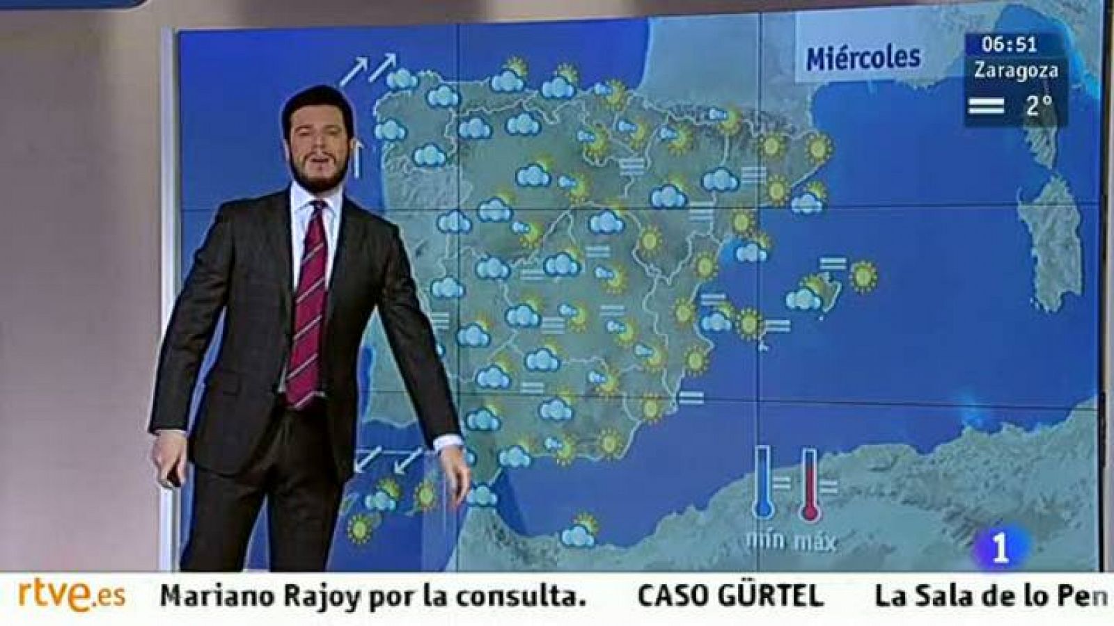 El tiempo: Lluvias persistentes en el noroeste | RTVE Play