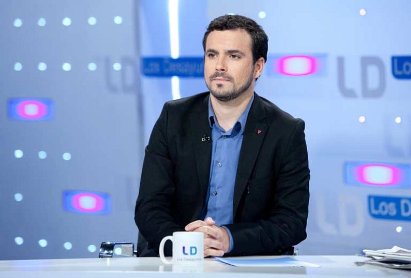   Alberto Garzón:" El Partido Popular cree que gobierna solo"