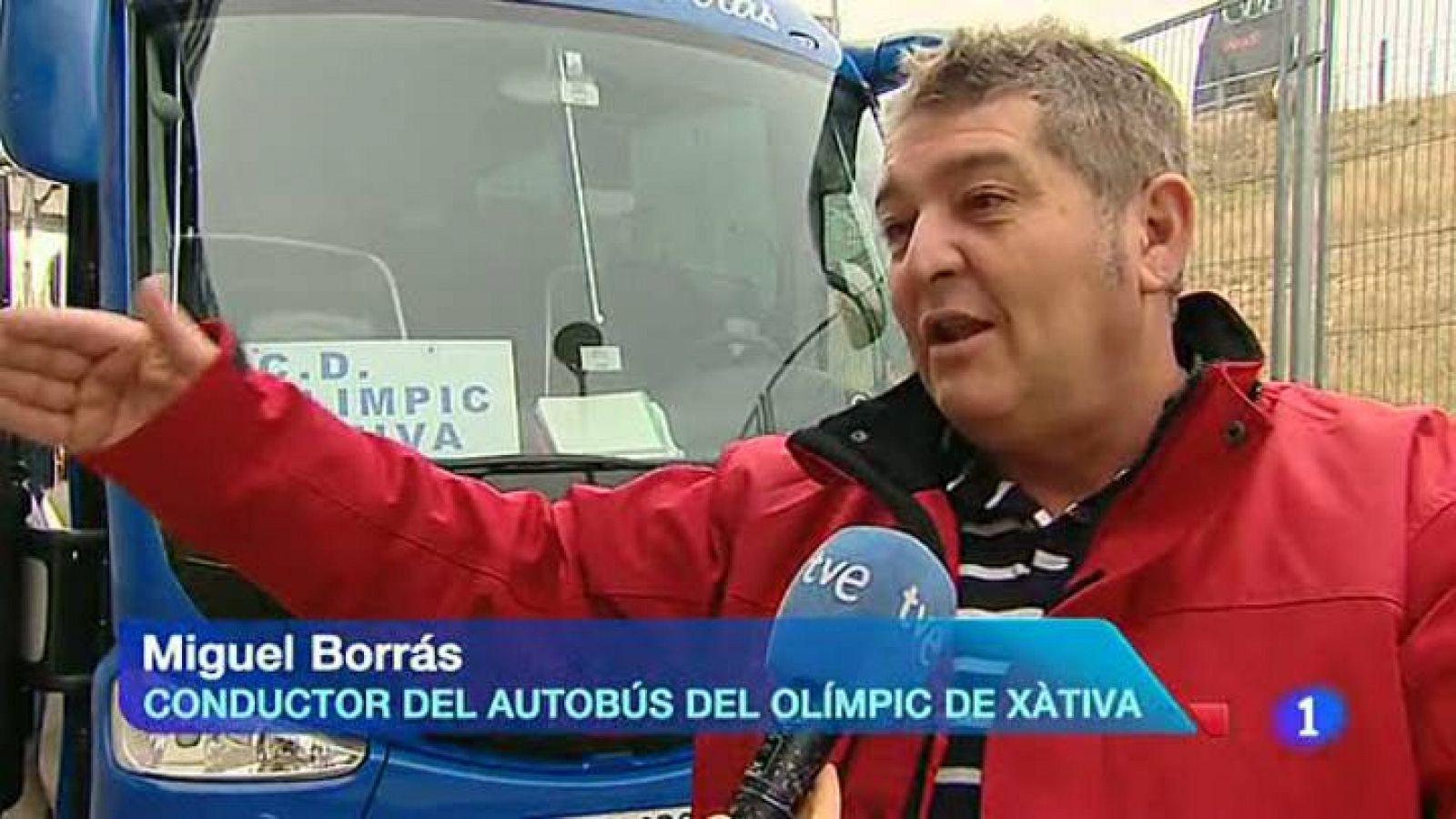 Telediario 1: La plantilla del Olímpic de Xátiva no quiere perderse de nuevo en Madrid | RTVE Play