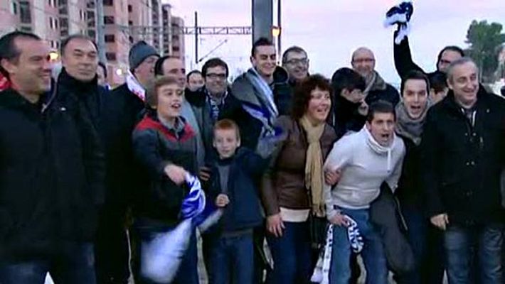 Telediario 1 - En Xátiva se sueña con un 'Alcorconazo' a la valenciana