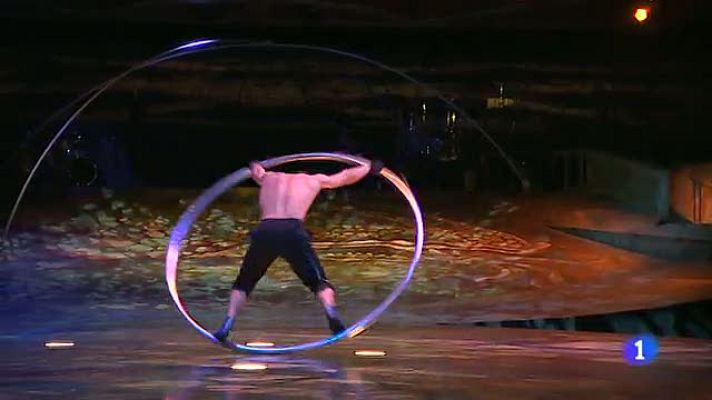 Telediario 1 - 'Alegría', primer y último montaje del Circo del Sol