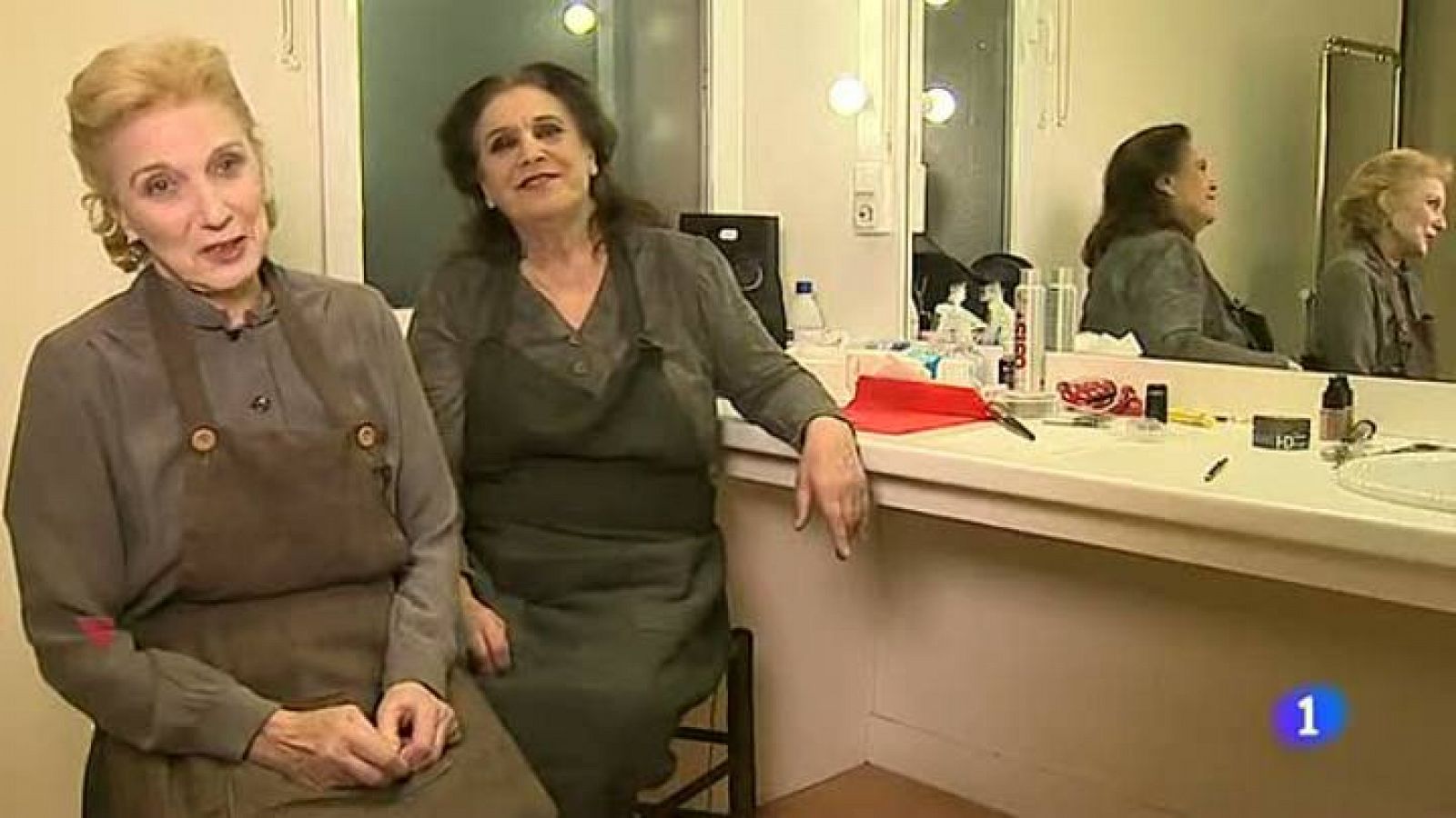 Telediario 1: Marisa Paredes y Terele Pávez, juntas en el teatro | RTVE Play