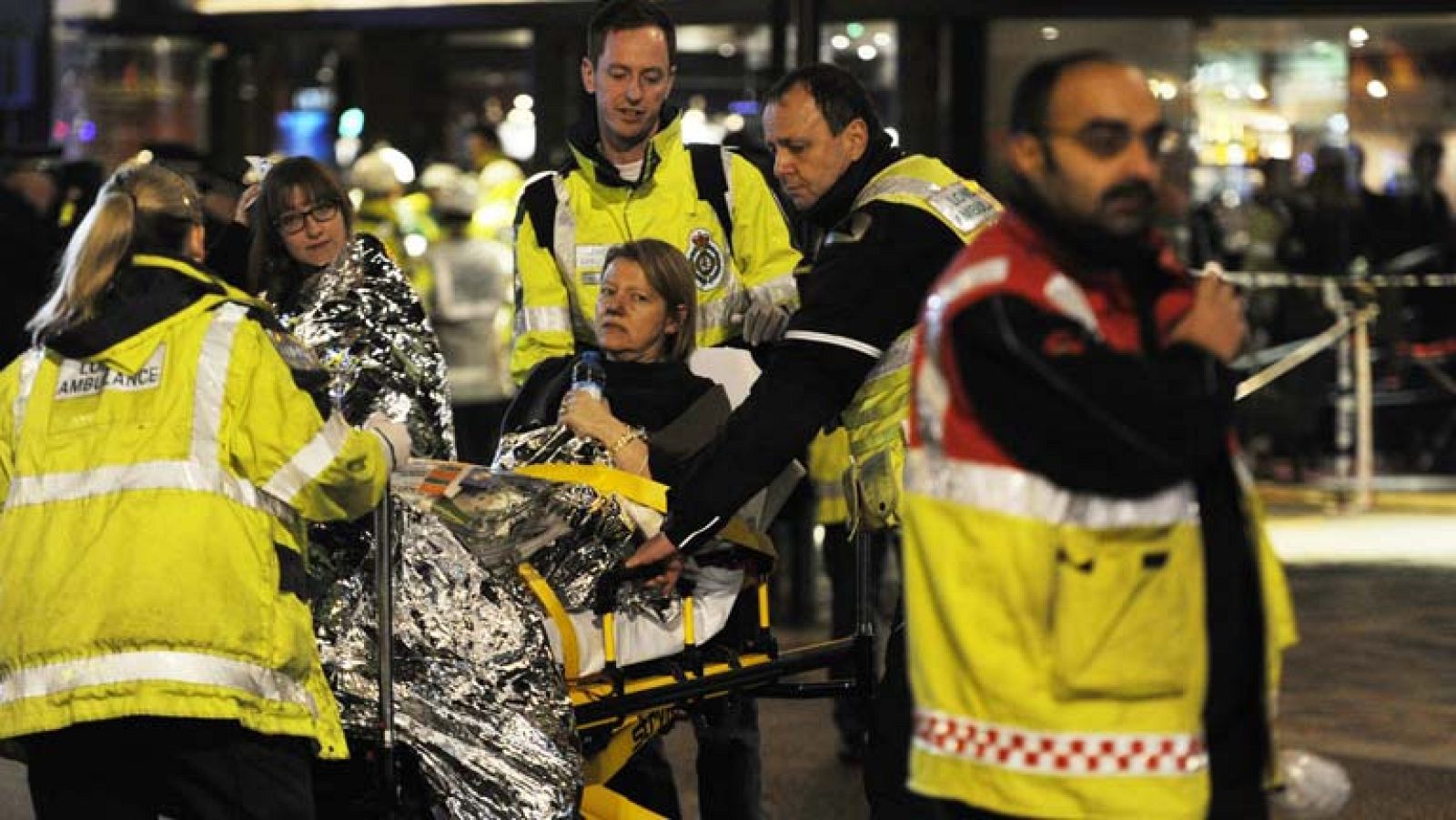 Una posible filtración de agua en el tejado del teatro Apollo podría ser la causa del siniestro