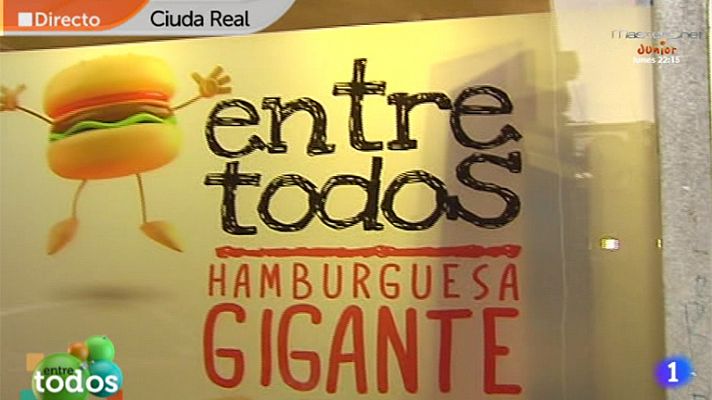 Entre todos - Inauguramos una hamburguesería