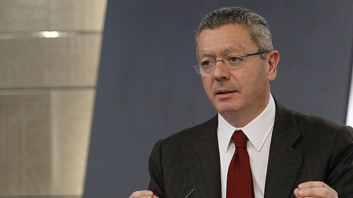 Telediario 1 - Reforma de la ley del aborto