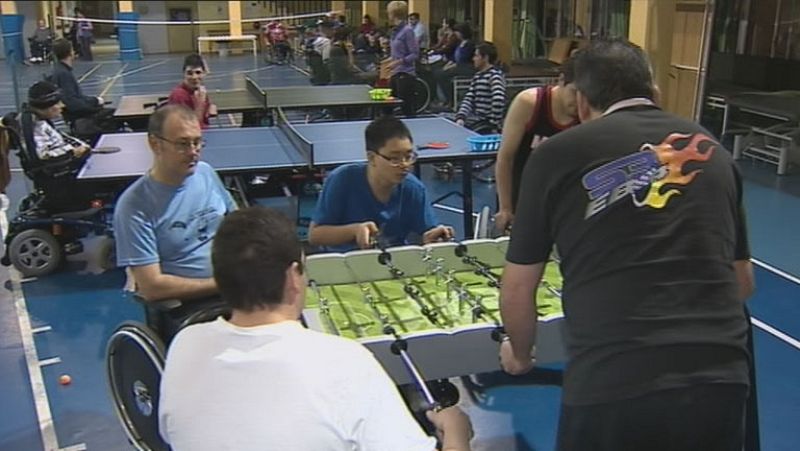  Nantes celebra un mundial de futbolín con un apartado para discapacitados