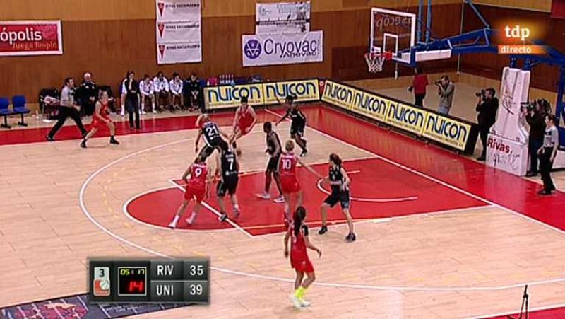 Baloncesto - Liga española femenina. 11ª jornada: Rivas Ecópolis - Spar Unigirona - Ver ahora