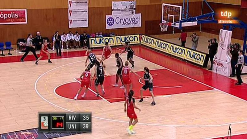 Baloncesto - Liga española femenina. 11ª jornada: Rivas Ecópolis - Spar Unigirona - Ver ahora