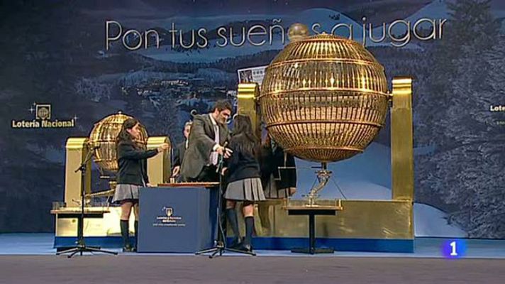 Lotería de Navidad - Una niña de S.Ildefonso, sustituida