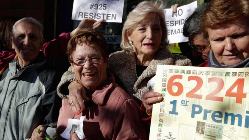 El Gordo de la Lotería alegra las Navidades a los vecinos de Leganés