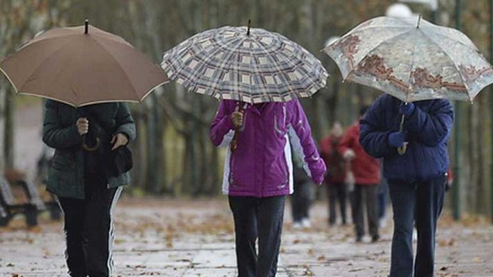 El tiempo - Muy nuboso en el noroeste peninsular y lluvias débiles en Galicia