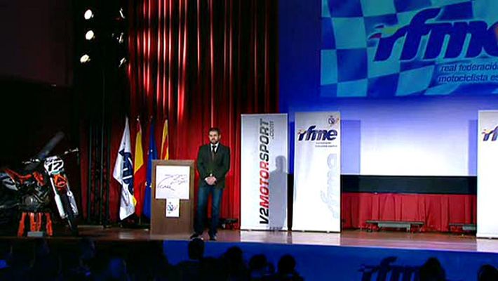 Motociclismo - Gala de entrega - Premios de la Federación española de Motociclismo