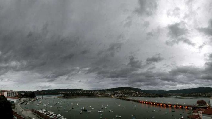 Precipitaciones fuertes en Galicia