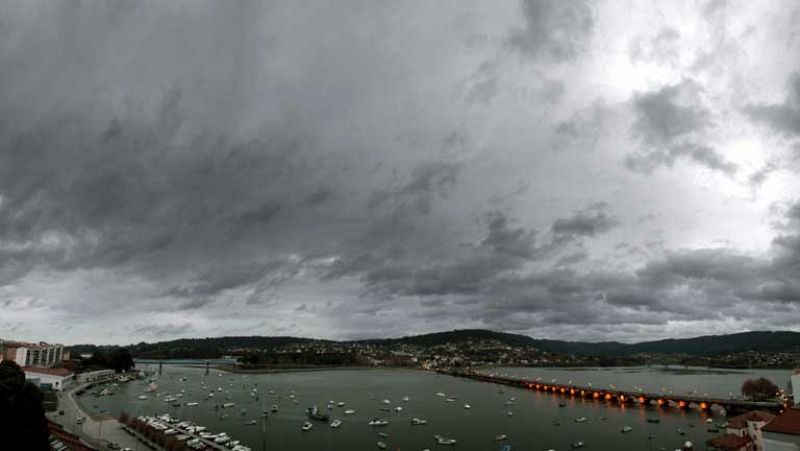 Precipitaciones fuertes en la vertiente atlántica peninsular y área pirenaica