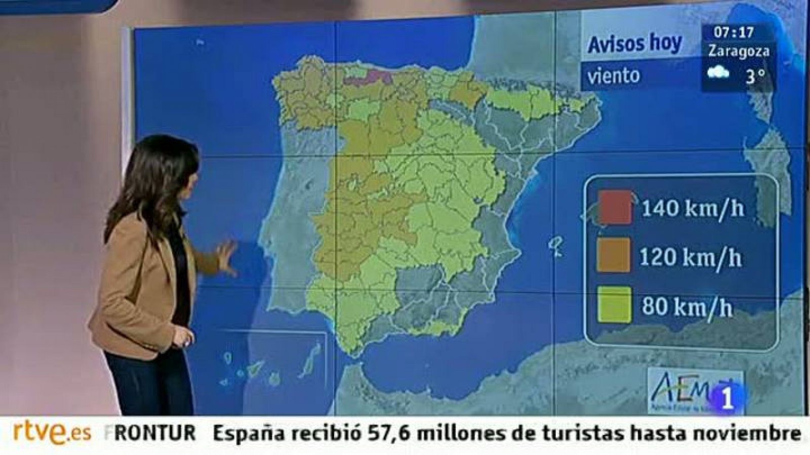 El tiempo: Lluvias, fuertes vientos y temperaturas con pocos cambios | RTVE Play