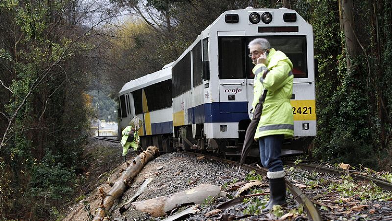 Galicia la más afectada por el temporal de viento y lluvia que entre hoy y mañana sufriran varias comunidades