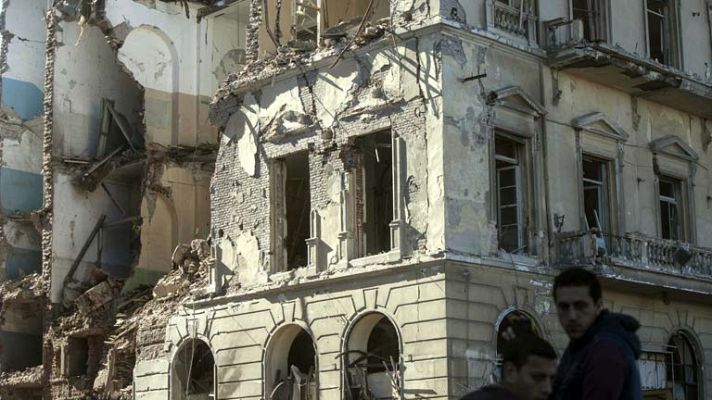 Telediario 1 - Atentado en Egipto