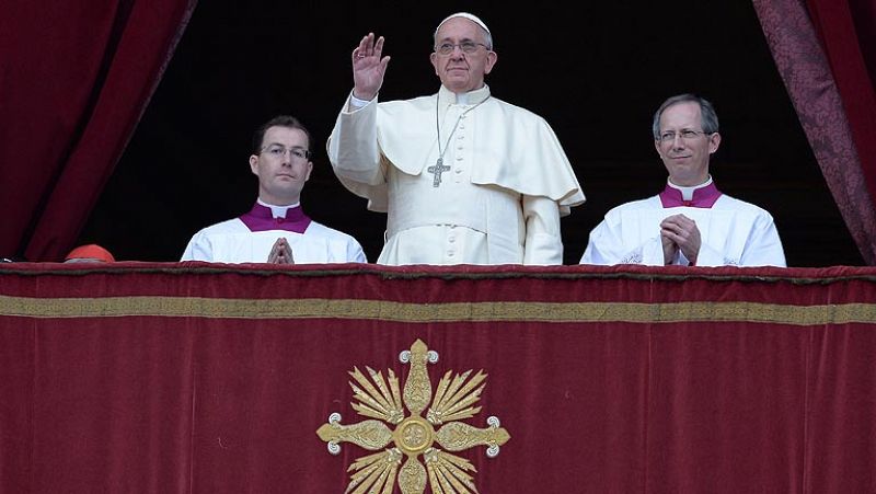El papa Francisco recuerda a Siria y a África en su bendición 'urbi et orbi'