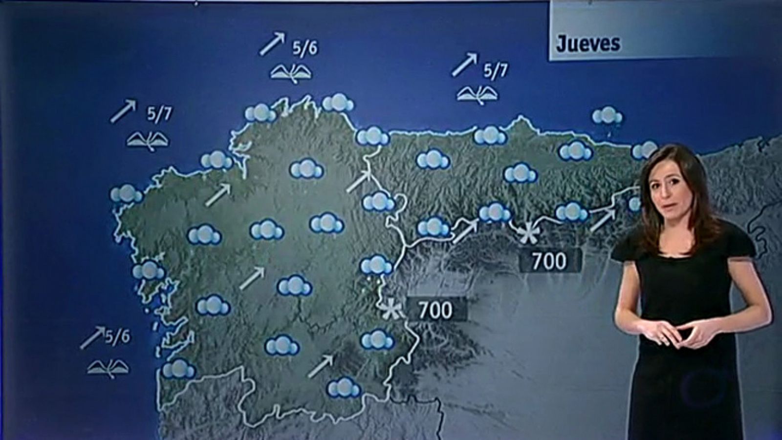 El tiempo: Viento fuerte en el litoral de Galicia, área del Cantábrico, litoral este de la península y las Islas Baleares | RTVE Play