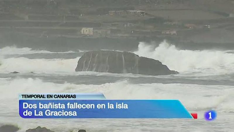 El temporal de fuerte viento deja dos víctimas mortales en Canarias  
