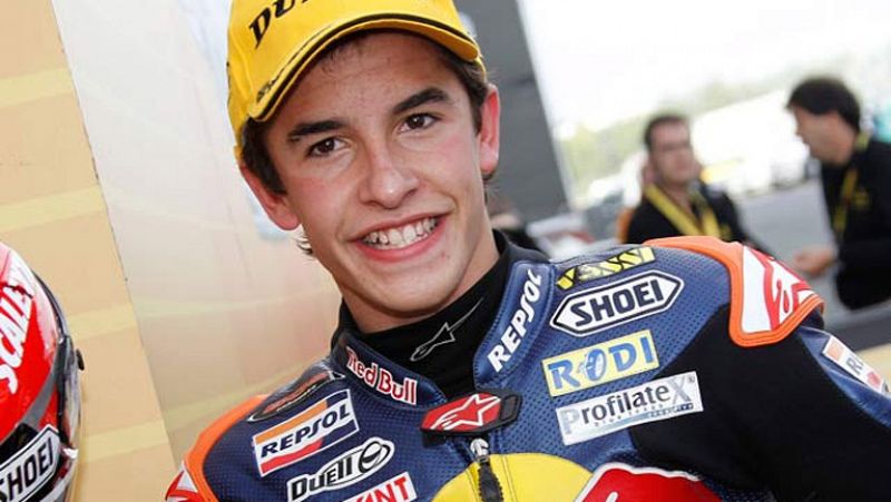 Muchos han sido los nombres de grandes deportistas españoles en este 2013, aunque ha habido uno que destaca por encima de todos por su juventud: Marc Márquez, el nuevo campeón del mundo de MotoGP.