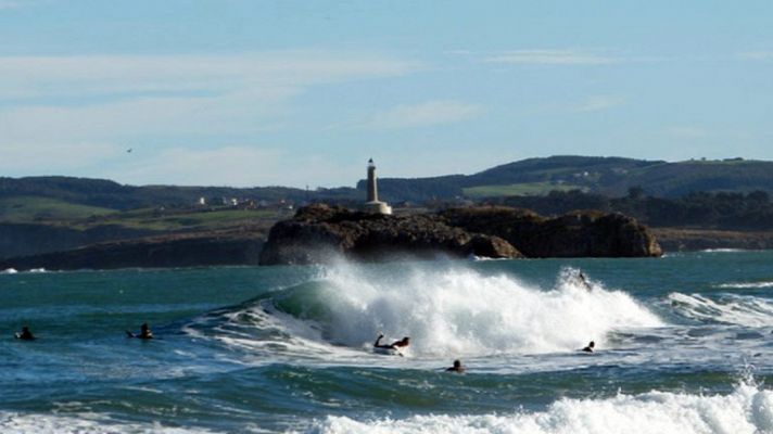 Viento fuerte en zonas de costa