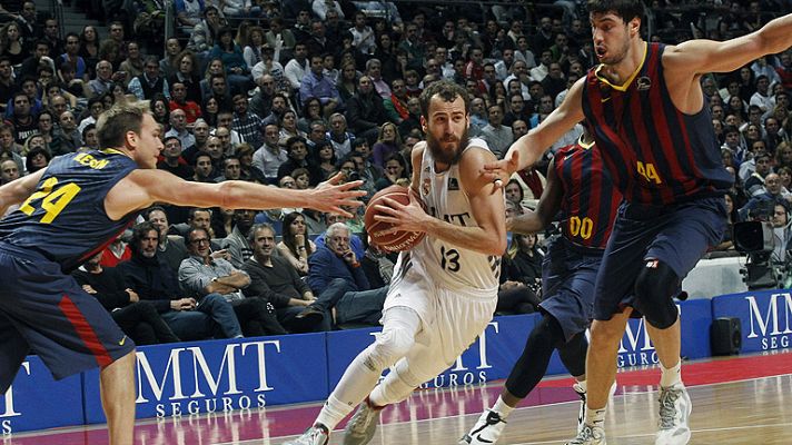 Baloncesto en RTVE - El Madrid arrolla al Barça