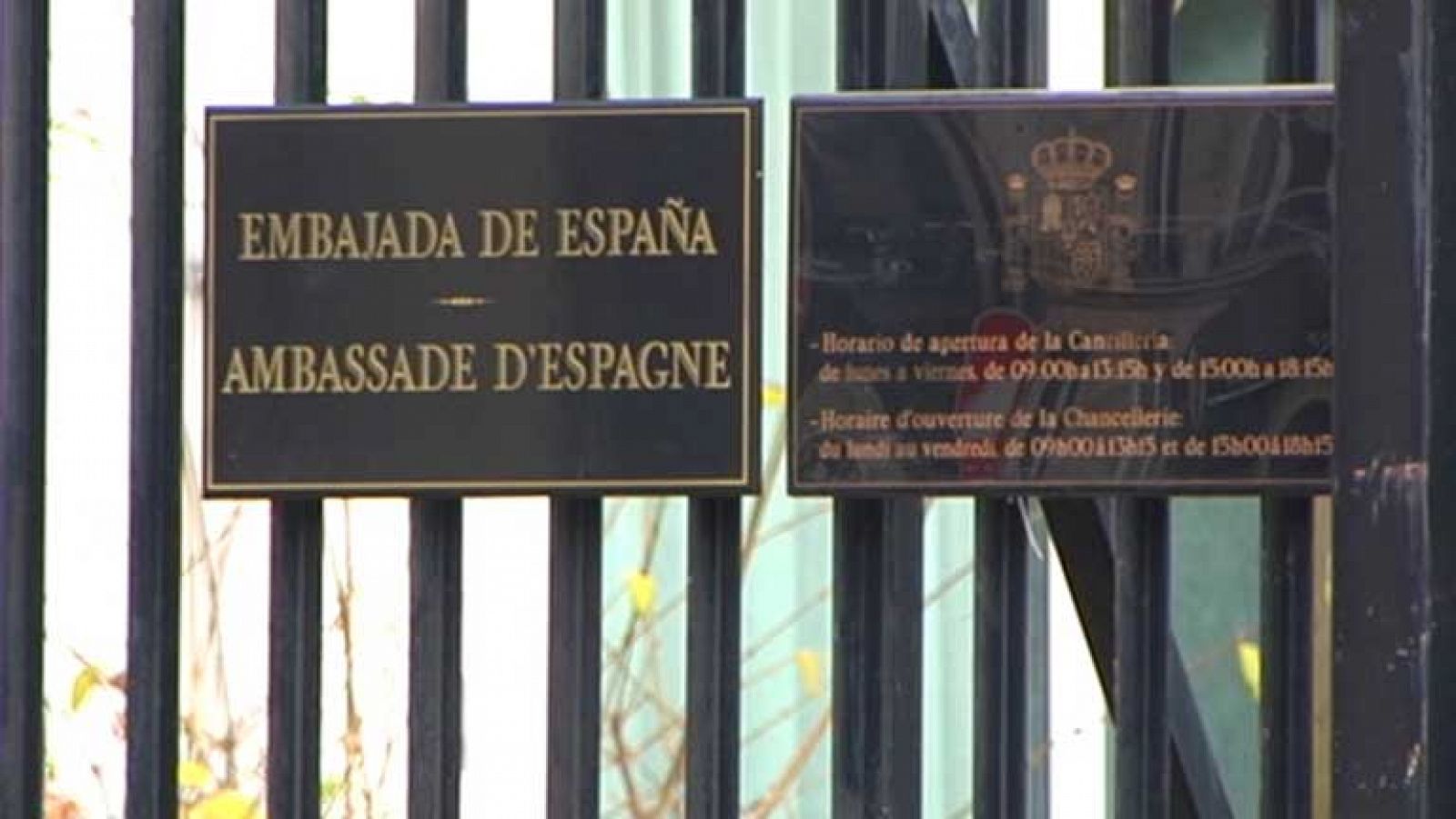 Telediario 1: Documento interno en las embajadas | RTVE Play