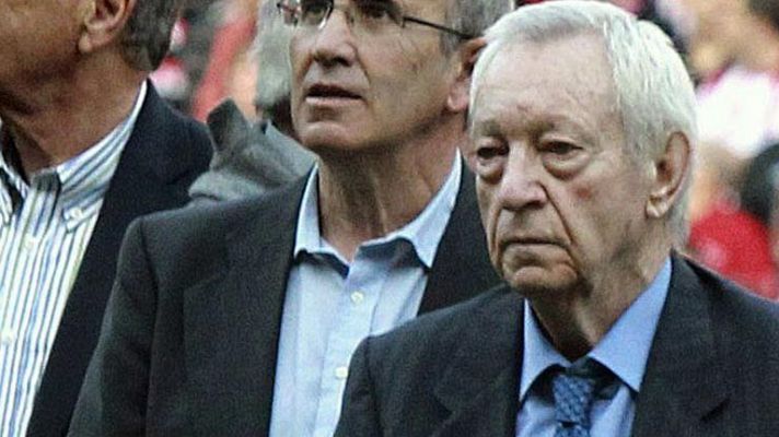 Telediario 1 - Fallece el exjugador y exentrenador de fútbol José María Maguregui