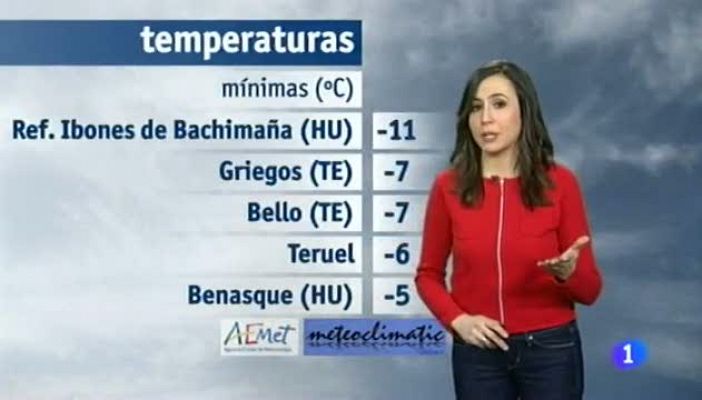 El tiempo en Aragón - 30/12/13