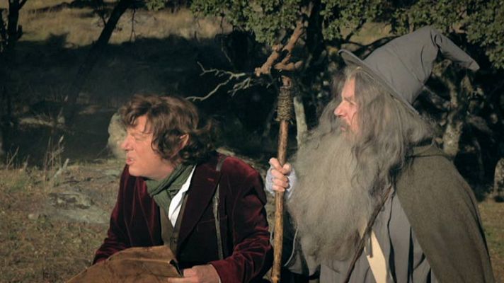 Frodo y Gandalf se unen al camino 