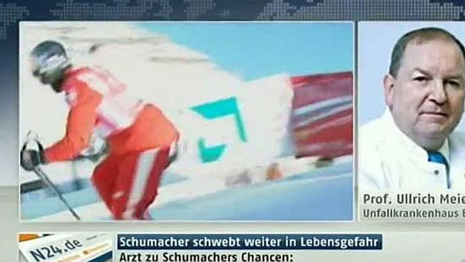 Telediario 1: Alemania, conmocionada por Schumacher | RTVE Play