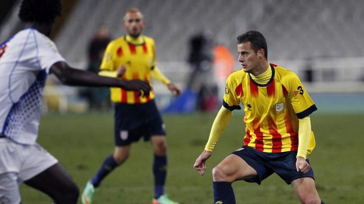 Telediario 1 - Cataluña sentencia a Cabo Verde en tres minutos