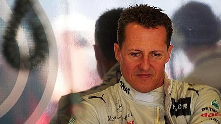 Telediario 1 - "Leve mejoría" de Schumacher, que sigue grave
