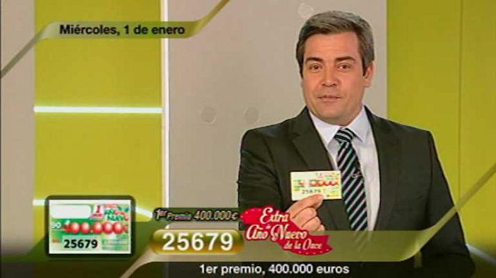 Sorteos ONCE - Sorteo ONCE - 01/01/14