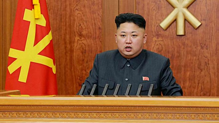 Telediario 1 - Mensaje del líder norcoreano