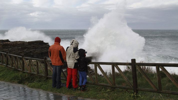 El tiempo - Lluvias: Galicia y Castilla y León