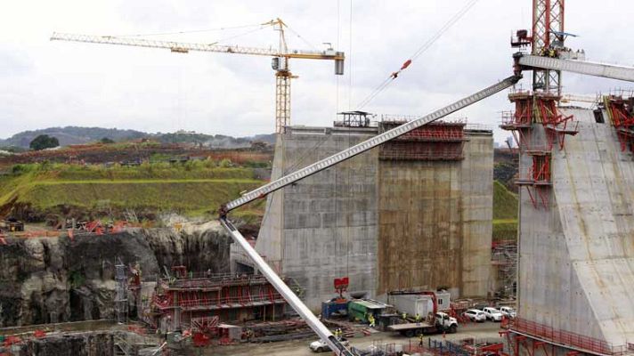 Telediario 1 - La ampliación del Canal de Panamá