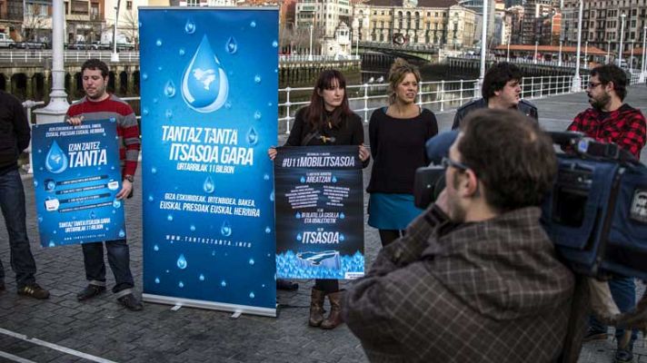 Telediario 1 - Colectivo de presos vascos